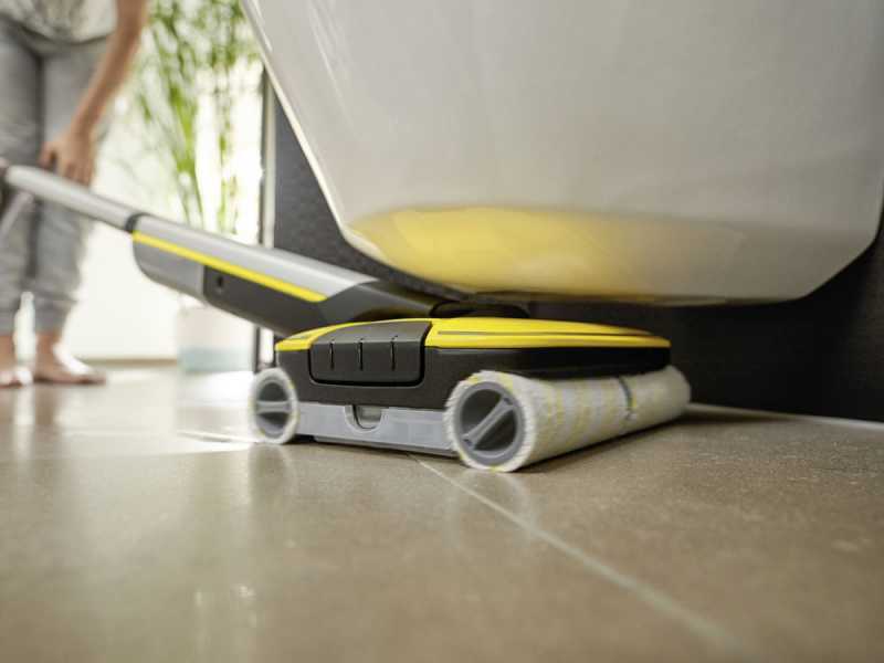 Nettoyeur de sols &agrave; batterie Karcher FC 7 Cordless - 3 en 1 : nettoie, s&egrave;che, aspire