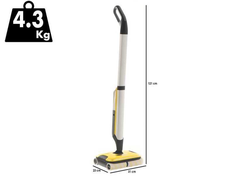 Nettoyeur de sols &agrave; batterie Karcher FC 7 Cordless - 3 en 1 : nettoie, s&egrave;che, aspire