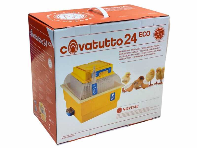 Couveuse pour &oelig;ufs semi-automatique Novital Covatutto 24 eco