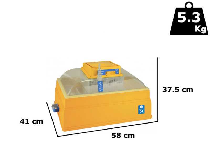 Novital Covatutto 54 - Couveuse pour &oelig;ufs semi-automatique