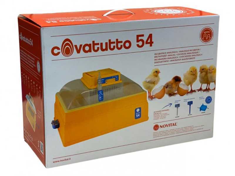 Novital Covatutto 54 - Couveuse pour &oelig;ufs semi-automatique