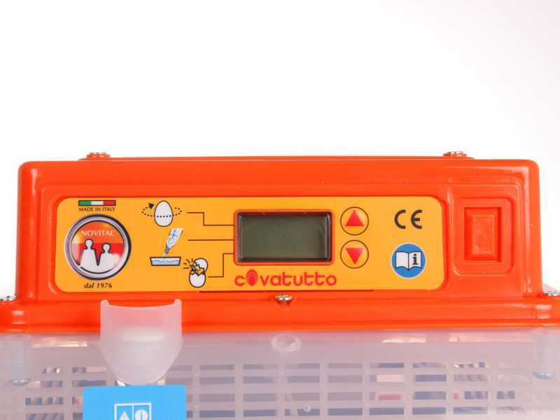 Novital Covatutto 54 digitale - Couveuse pour &oelig;ufs semi-automatique