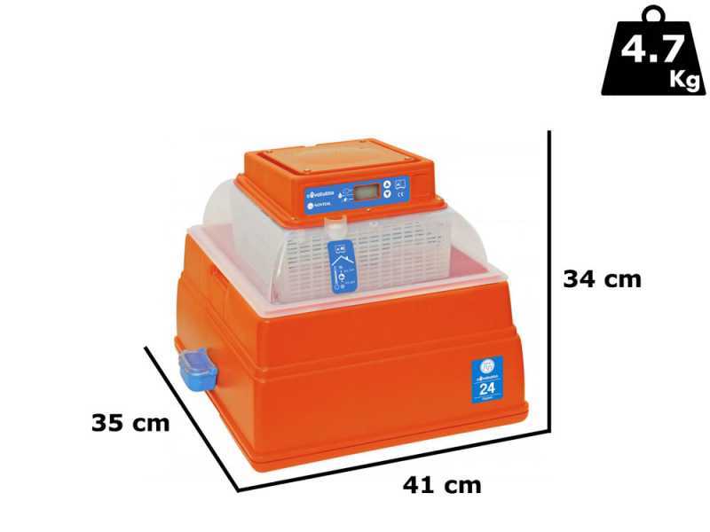 Novital Covatutto 54 digitale - Couveuse pour &oelig;ufs semi-automatique