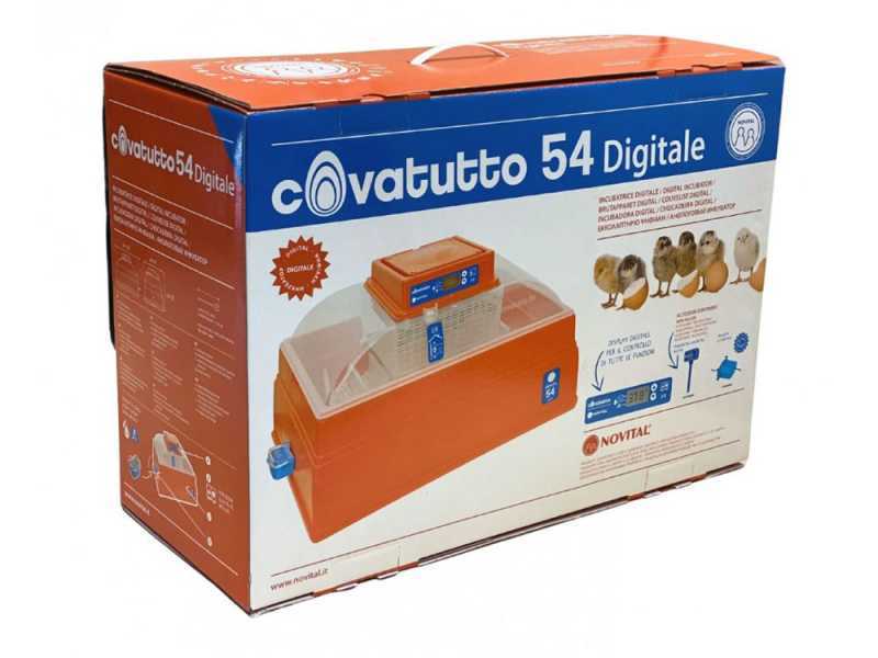 Novital Covatutto 54 digitale - Couveuse pour &oelig;ufs semi-automatique