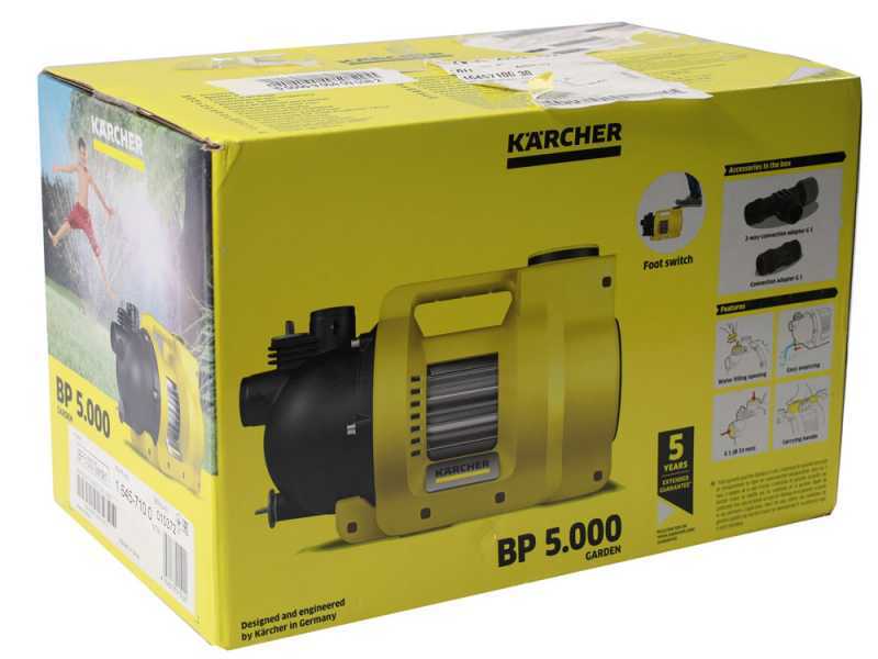 Karcher BP 5.000 Garden - Pompe &eacute;lectrique d'arrosage - 650 W - 5000 l/h