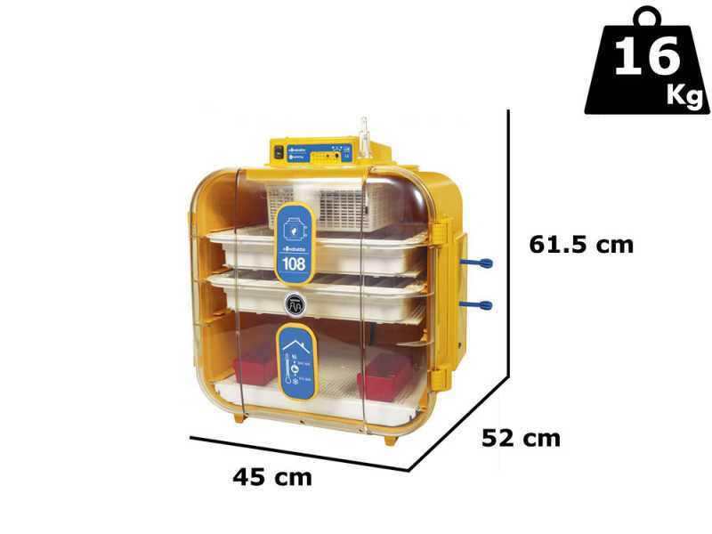 Novital Covatutto 108 - Couveuse pour &oelig;ufs semi-automatique