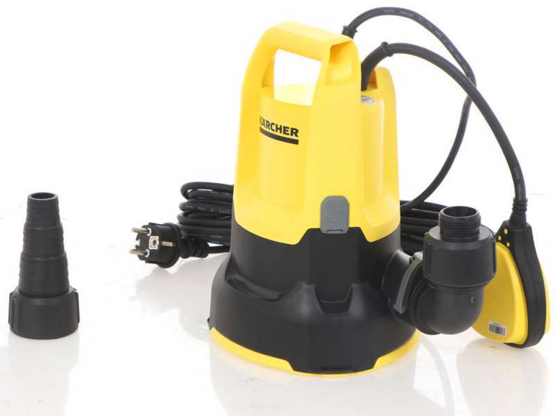 Kärcher SP 9.000 Flat - Pompe D'Évacuation Aspirante à Plat 9000L/h Pour Eaux Claires Et Polluées