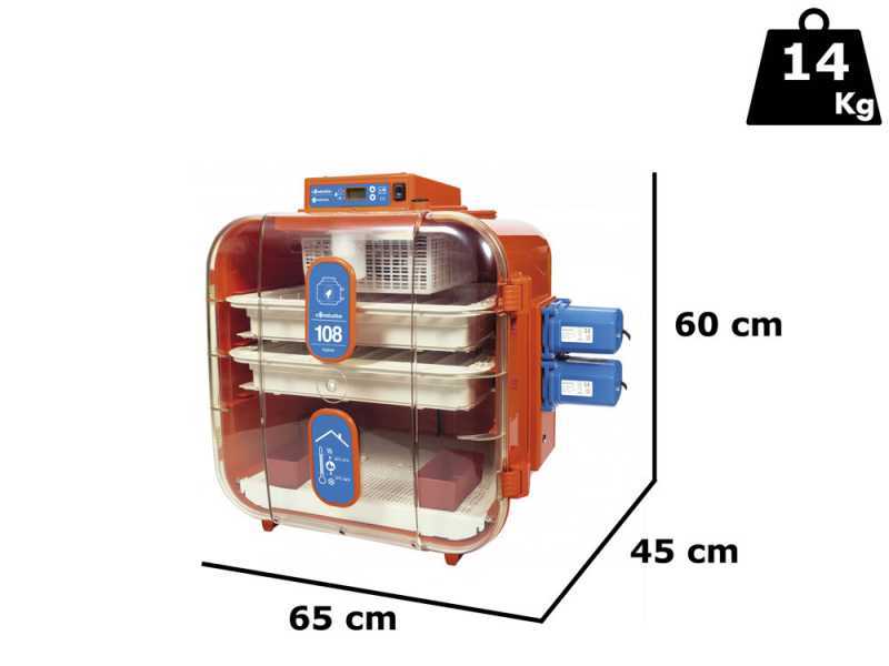 Novital Covatutto 108 Digitale - Couveuse &agrave; &oelig;ufs automatique