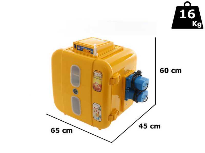 Novital Covatutto 108 Analogique - Couveuse &agrave; &oelig;ufs automatique/manuelle - 96 &oelig;ufs