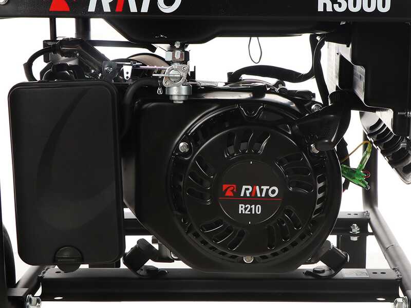 Rato R3000 - Groupe &eacute;lectrog&egrave;ne &agrave; essence 3 KW - Continue 2.8 kW monophas&eacute;