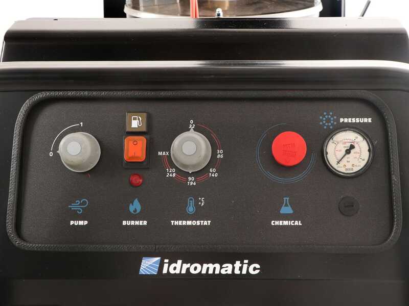 Idromatic Astra 150.15 - Nettoyeur haute pression &agrave; eau chaude professionnel - triphas&eacute; - 150 bar - 900 l/h