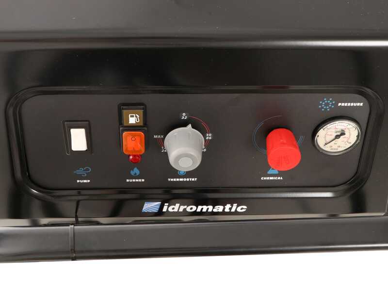 Idromatic Eco 130.11 - Nettoyeur haute pression &agrave; eau chaude professionnel - monophas&eacute; - 130 bar - 660 l/h