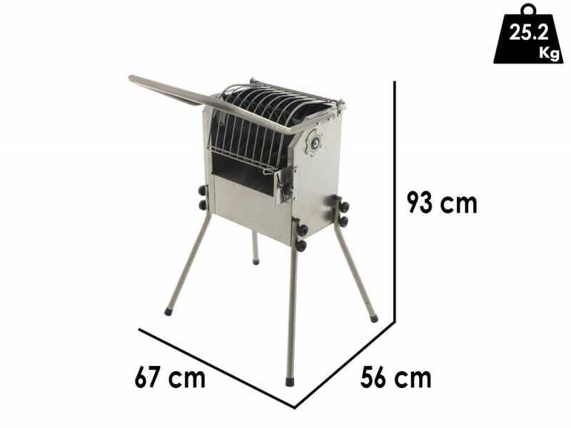 Novital Esterina 36 doigts - Plumeuse &agrave; rouleau