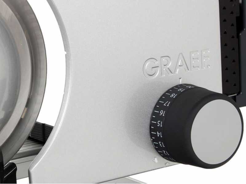Graef Master M80 Silver - Trancheuse &agrave; pont avec lame de 170 mm