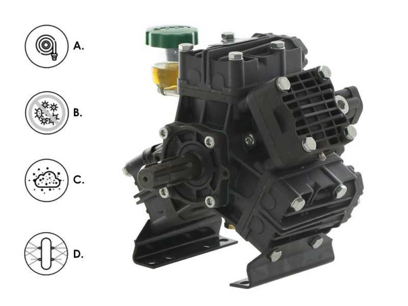 Udor delta 75 ts 2c - Pompe de pulv&eacute;risation &agrave; tracteur