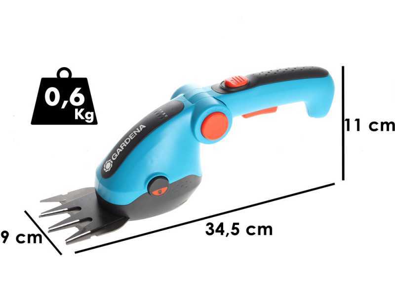 Gardena ComfortCut - Cisaille &agrave; gazon &agrave; batterie - 3.6V 3Ah