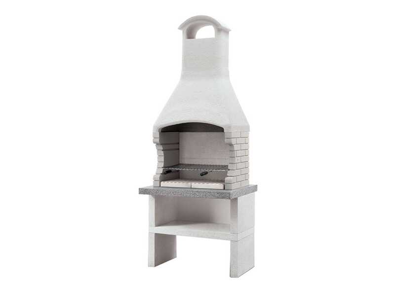 Palazzetti Marbella - Barbecue Module Grill &agrave; bois et charbon en ma&ccedil;onnerie