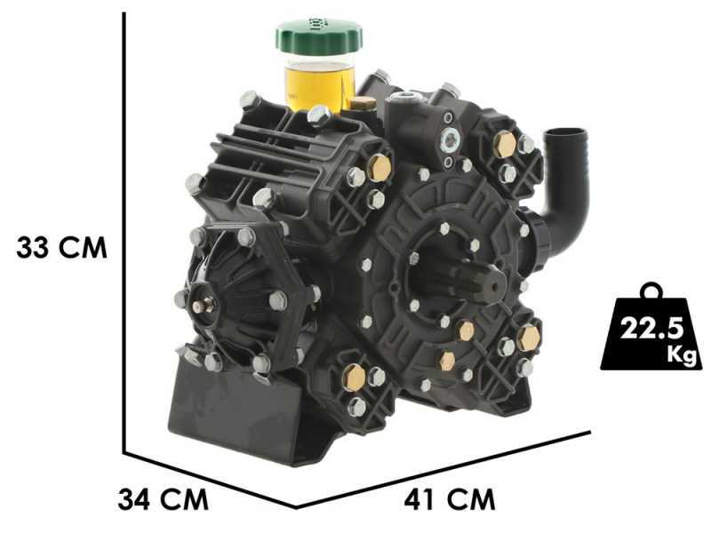 Udor Delta 100 ts 2c - Pompe de pulv&eacute;risation &agrave; tracteur