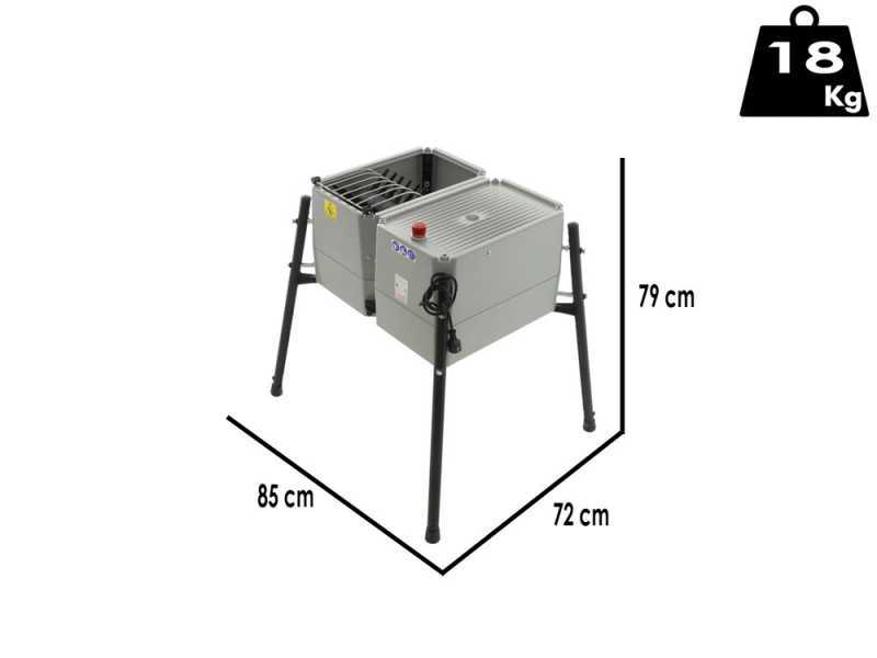 Novital Esterina 24 doigts - Plumeuse &agrave; rouleau pour grandes volailles