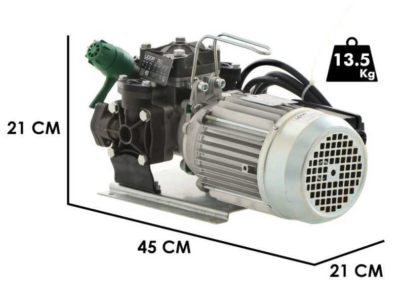 Udor Iota 20 hp1 - Motopompe &eacute;lectrique de pulv&eacute;risation - pompe avec moteur monophas&eacute;