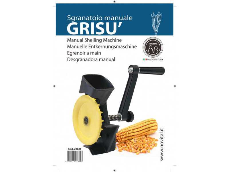 Novital Gris&ugrave; - &Eacute;greneuse manuelle pour ma&iuml;s