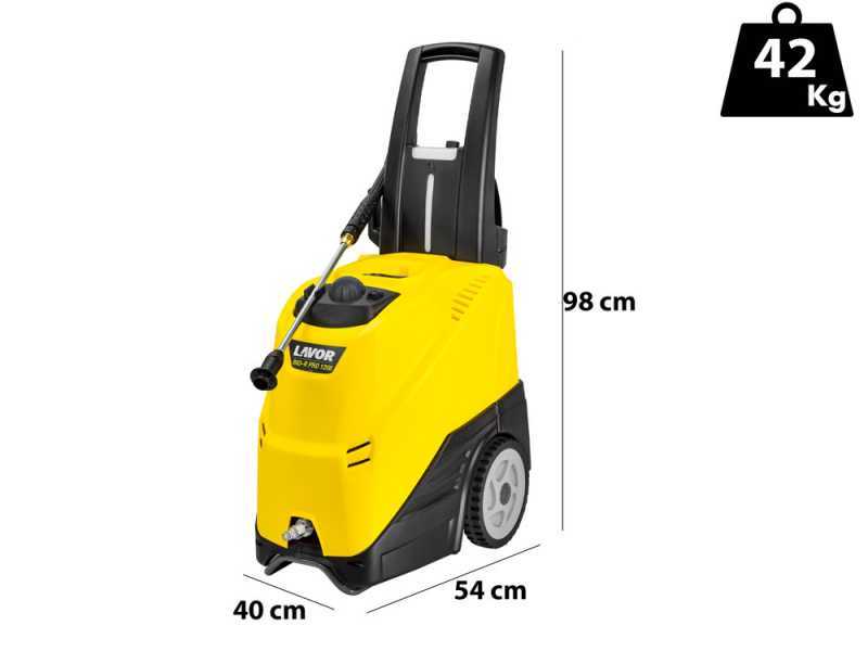 Lavor RIO-R PRO 1208 - Nettoyeur haute pression &agrave; eau chaude  - &Eacute;lectrique &agrave; chaud  - Pompe en laiton