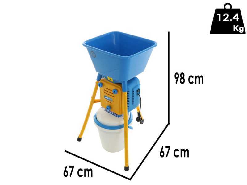 Novital Golia 4V - Moulin &eacute;lectrique pour c&eacute;r&eacute;ales 750W