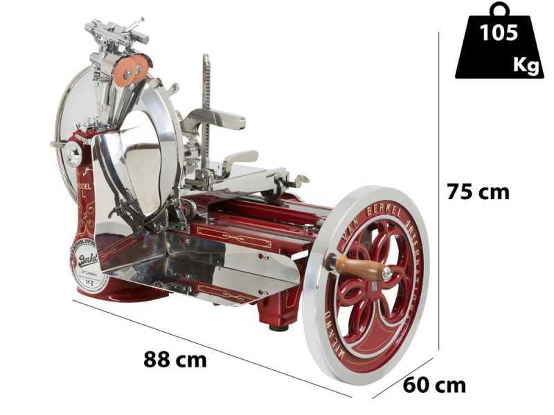 Berkel L16 - Trancheuse &agrave; volant - Lame en acier chrom&eacute; de 350 mm