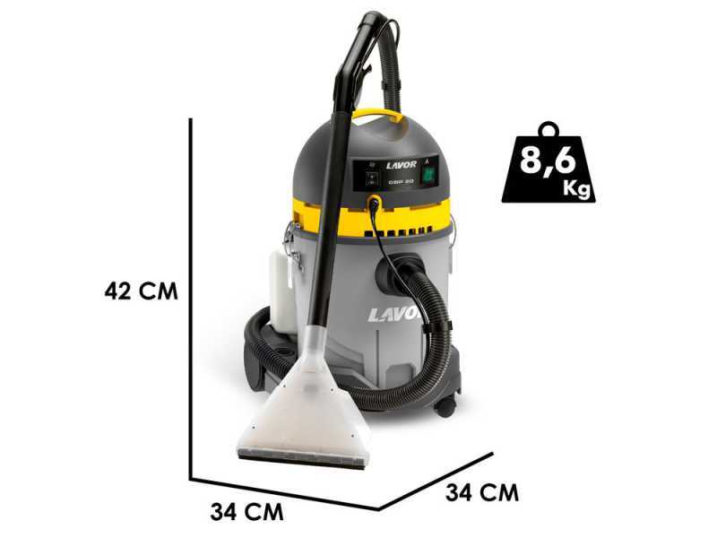 Lavor GBP 20 - Aspirateur injecteur/extracteur nettoyeur moquettes tissus tapisseries