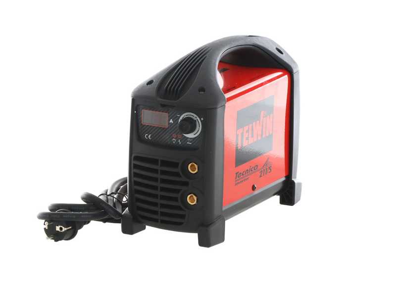 Telwin 211S ACX - Poste &agrave; souder &agrave; inverter &agrave; &eacute;lectrode et TIG &agrave; courant continu - 180 A