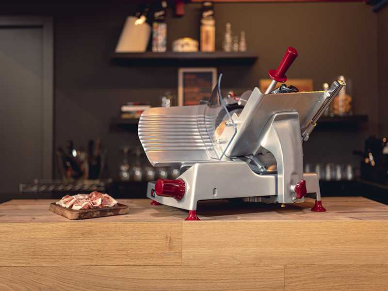Berkel Pro Line XS30 Silver - Trancheuse avec lame en acier chrom&eacute; de 300 mm