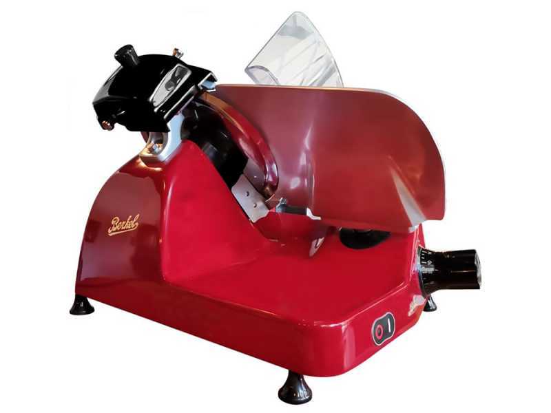 Berkel Pro Line XS30 red - Trancheuse &agrave; lame en acier chrom&eacute; de 300 mm