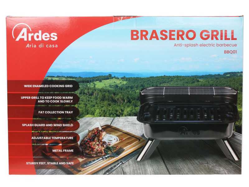 Ardes Brasero Grill - Barbecue &eacute;lectrique portable