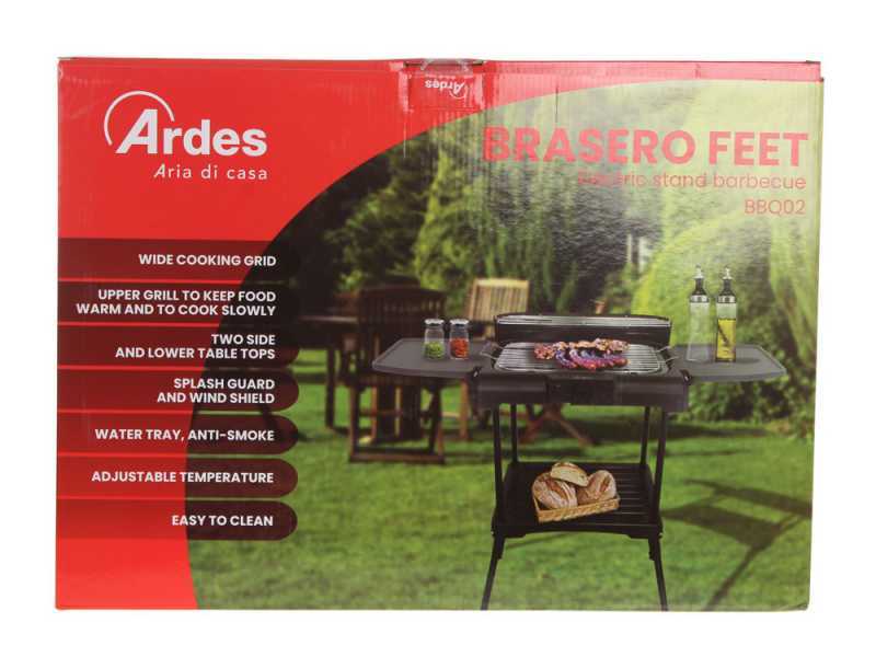 Ardes Brasero Feet - Gril &eacute;lectrique