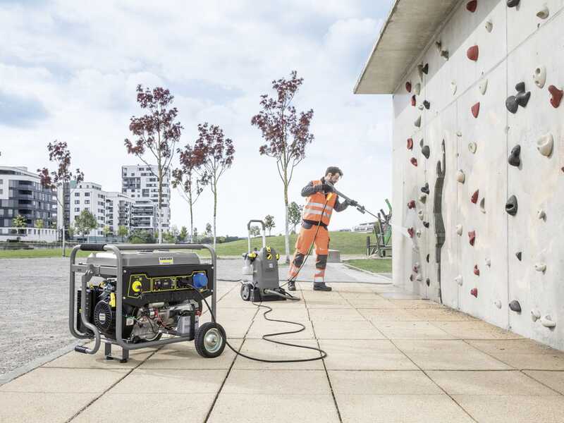 Karcher Pro PGG 6/1 - Groupe &eacute;lectrog&egrave;ne 5 KW monophas&eacute; - &Agrave; chariot
