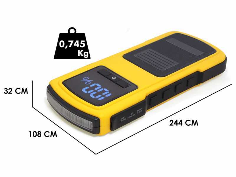 Intec i-Starter 3.6 - D&eacute;marreur de secours et chargeur de batterie - alimentation 12V