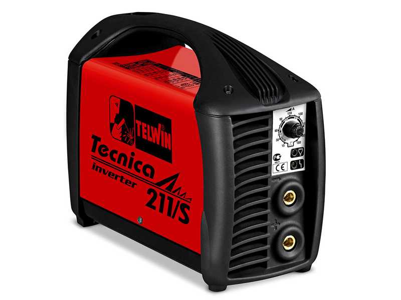 Telwin 211/S - Poste &agrave; souder inverter (MMA, TIG) &agrave; courant continu - (DC)