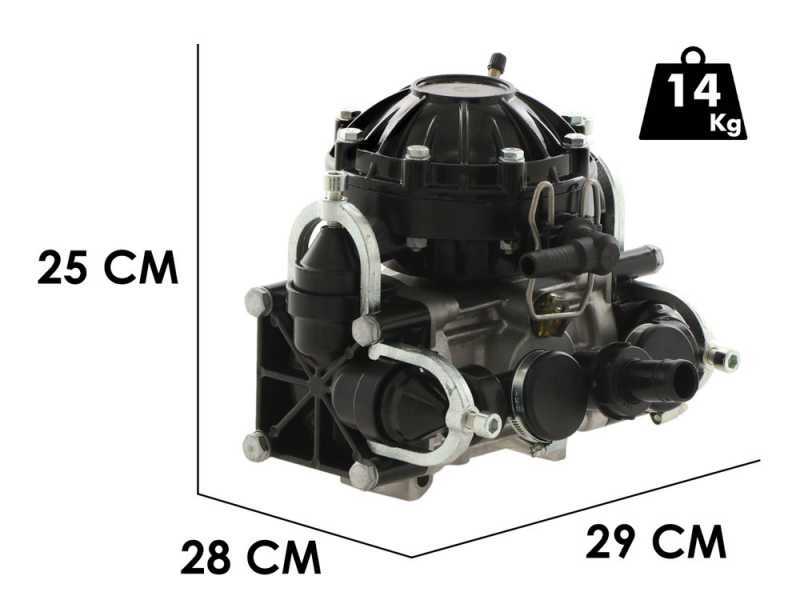 Comet P 48 - Pompe &agrave; moyenne pression de pulv&eacute;risation &agrave; tracteur pour d&eacute;sherbage