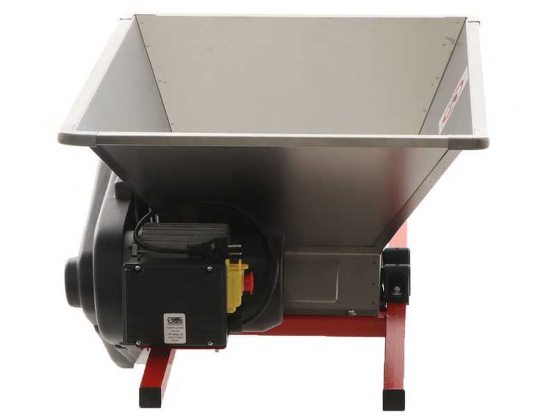 Grifo PIGMO INOX - Fouloir &agrave; fruits &agrave; brancard &eacute;lectrique
