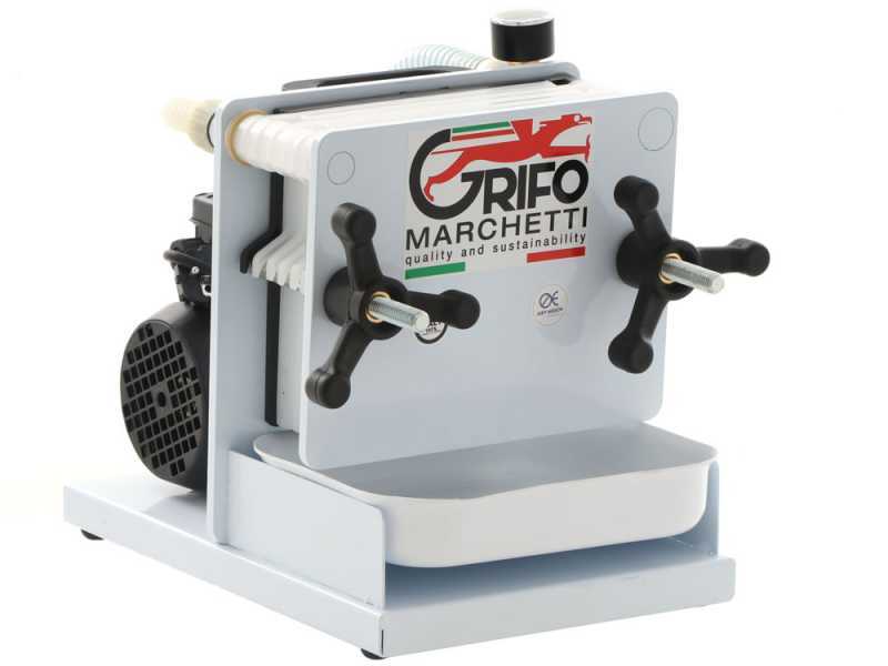 Grifo Hobby 6 - Filtre &agrave; vin &agrave; cartons et &agrave; plaques - Pompe &oelig;nologique pour filtrer le vin