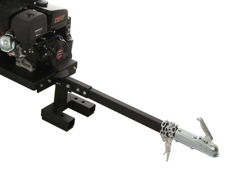 BullMach ZEUS 180 LE - Broyeur thermique remorquable - Loncin 420cm3 avec d&eacute;marrage &eacute;lectrique