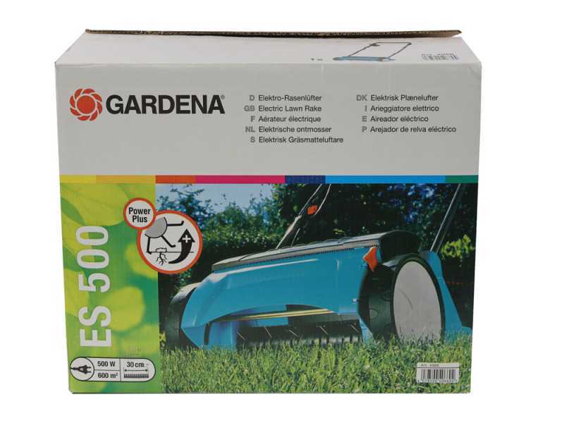 Gardena EVC 1000 - A&eacute;rateur &eacute;lectrique 1000 W - Avec bac de ramassage