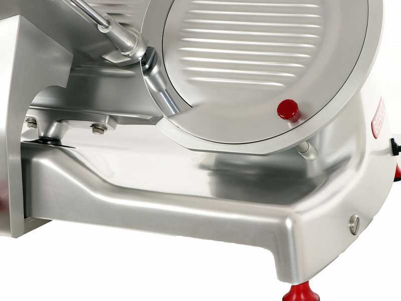 Berkel essentia gravit&agrave; BEG350B Triphas&eacute;e - Trancheuse avec lame en acier chrom&eacute; de 350 mm