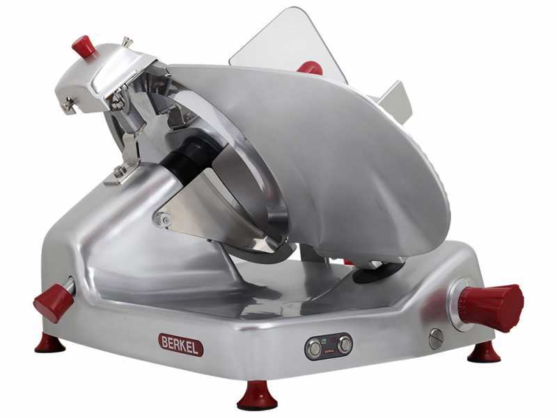 Berkel essentia gravit&agrave; BEG350B Triphas&eacute;e - Trancheuse avec lame en acier chrom&eacute; de 350 mm