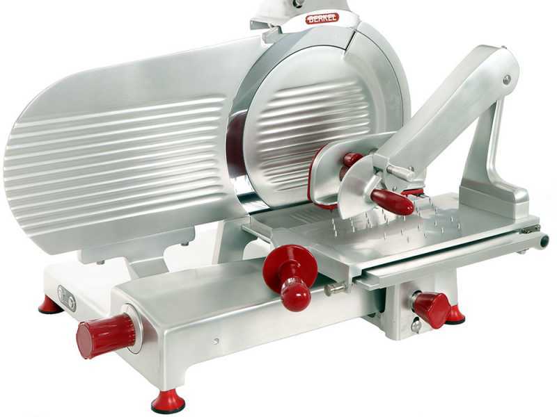 Berkel Essentia Salumeria BES370 triphas&eacute;e - Trancheuse avec lame en acier chrom&eacute; de 370mm