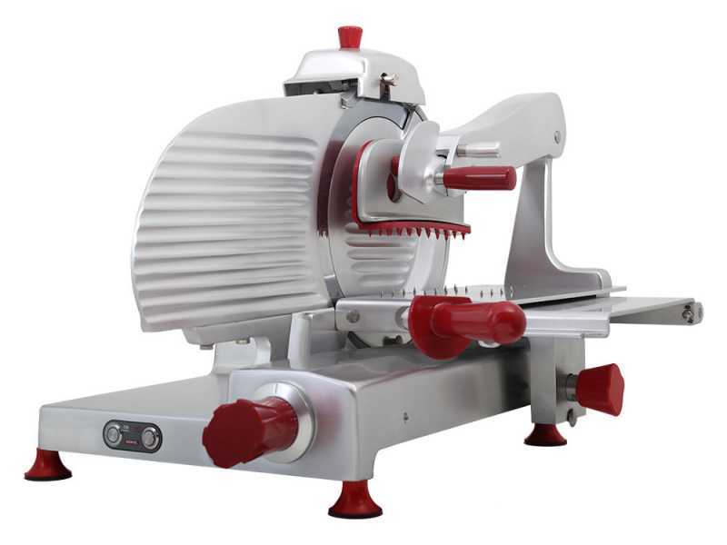 Berkel Essentia Salumeria BES370 triphas&eacute;e - Trancheuse avec lame en acier chrom&eacute; de 370mm