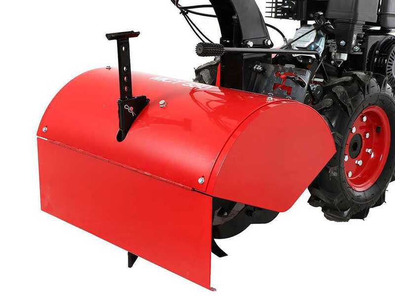 Geotech MCT 550 - Motoculteur &agrave; essence - Ducar DH212 - Fraise r&eacute;versible - 7 CV