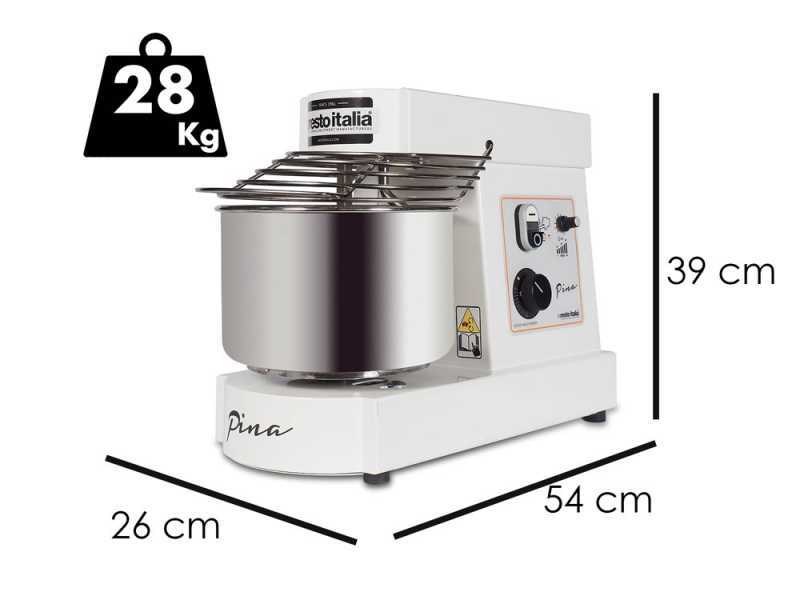 Resto Italia Pina Line MO 10 VV - P&eacute;trin &agrave; spirale &agrave; vitesse variable - 6 KG