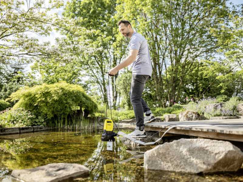 Karcher SP 16.000 Dual - Pompe immerg&eacute;e &eacute;lectrique pour eaux charg&eacute;es et claires - &eacute;lectropompe 550 W