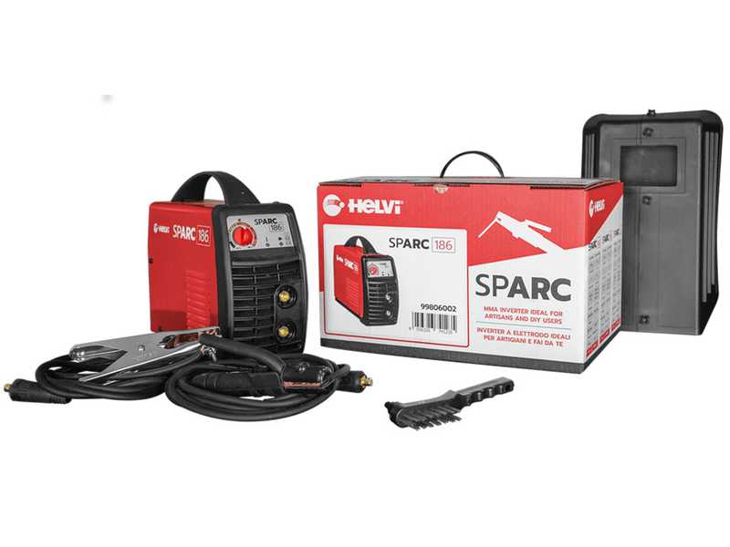 Helvi sparc 186 - Poste &agrave; souder &agrave; inverter &agrave; &eacute;lectrode MMA - 160 A - kit &eacute;quipements